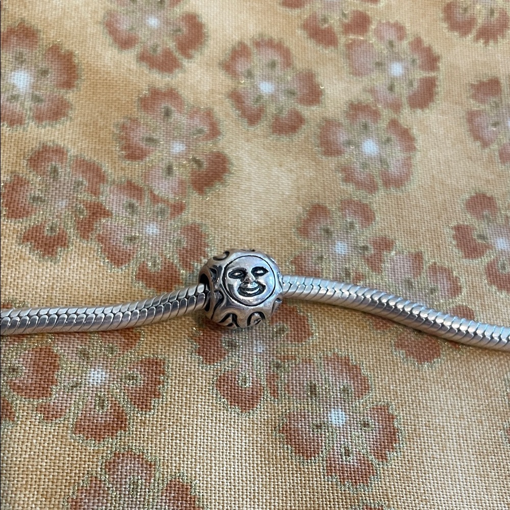 Chamilia Silver Sun Face Charm